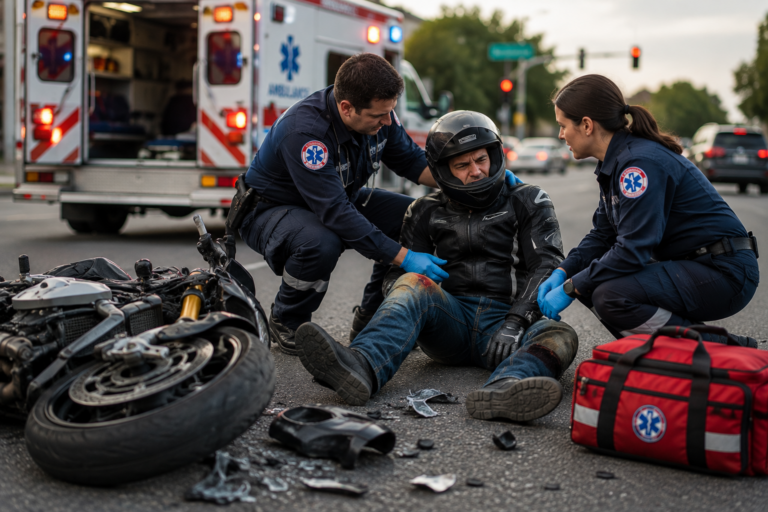 Fracturas En Accidentes De Motocicleta- Lesiones Graves Y Recuperación