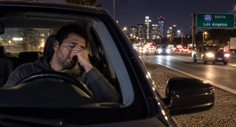 Accidentes por Fatiga del Conductor en California- Causas, Lesiones y Derechos Legales